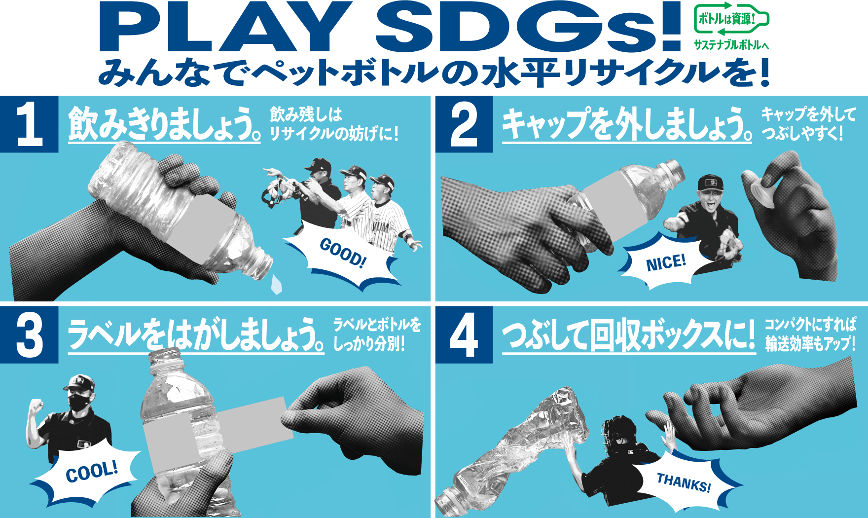 PLAY SDGs! 未来につづくフェアプレーを。